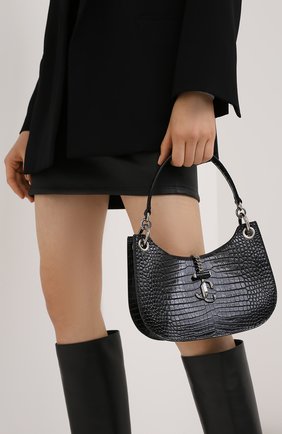 Женская сумка varenne JIMMY CHOO черного цвета по цене 67200 руб., арт. VARENNE H0B0/S/CBH | Фото 2 Женская сумка varenne JIMMY CHOO черного цвета, арт. VARENNE H0B0/S/CBH | Фото 2
