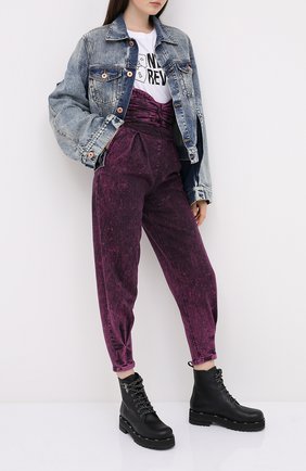 Женские джинсы REDVALENTINO розового цвета по цене 39300 руб., арт. UR3DD02U/58V | Фото 2 Женские джинсы REDVALENTINO розового цвета, арт. UR3DD02U/58V | Фото 2