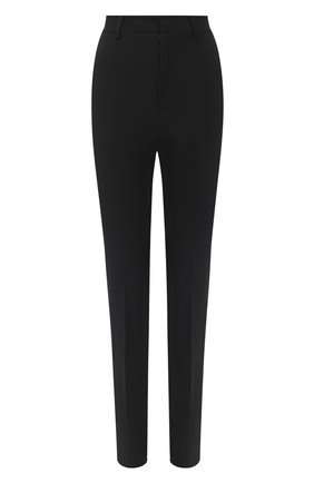 Женские брюки из вискозы и шерсти REDVALENTINO черного цвета по цене 29400 руб., арт. UR3RBD00/WBP | Фото 1 Женские брюки из вискозы и шерсти REDVALENTINO черного цвета, арт. UR3RBD00/WBP | Фото 1