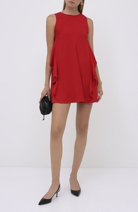 Женское платье из вискозы REDVALENTINO красного цвета по цене 45850 руб., арт. UR3VAR25/3SM | Фото 2 Женское платье из вискозы REDVALENTINO красного цвета, арт. UR3VAR25/3SM | Фото 2
