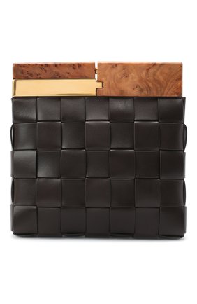 Женский клатч bv snap BOTTEGA VENETA коричневого цвета по цене 233500 руб., арт. 618131/VCQC3 | Фото 1 Женский клатч bv snap BOTTEGA VENETA коричневого цвета, арт. 618131/VCQC3 | Фото 1