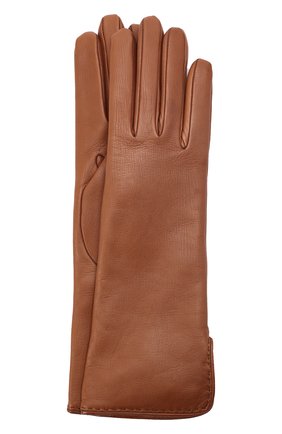 Женские кожаные перчатки LORO PIANA светло-коричневого цвета, арт. FAL2778 | Фото 1 (Материал: Натуральная кожа; Региональные ограничения белый список (Axapta Mercury): RU)