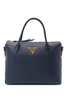Женская сумка PRADA синего цвета по цене 130000 руб., арт. 1BA157-2BBE-F0216-NOX | Фото 1 Женская сумка PRADA синего цвета, арт. 1BA157-2BBE-F0216-NOX | Фото 1