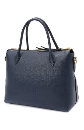 Женская сумка PRADA синего цвета по цене 130000 руб., арт. 1BA157-2BBE-F0216-NOX | Фото 2 Женская сумка PRADA синего цвета, арт. 1BA157-2BBE-F0216-NOX | Фото 2