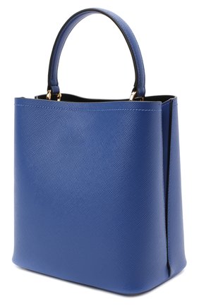 Женская сумка panier PRADA синего цвета по цене 160000 руб., арт. 1BA212-2ERX-F0OZH-OOO | Фото 2 Женская сумка panier PRADA синего цвета, арт. 1BA212-2ERX-F0OZH-OOO | Фото 2