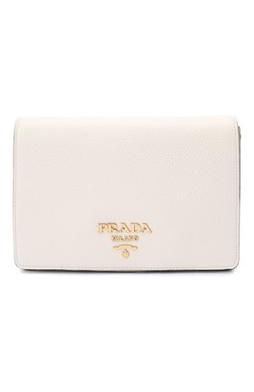 Женская сумка PRADA белого цвета по цене 135000 руб., арт. 1BD159-2BBE-F0YGN-NOM | Фото 1 Женская сумка PRADA белого цвета, арт. 1BD159-2BBE-F0YGN-NOM | Фото 1