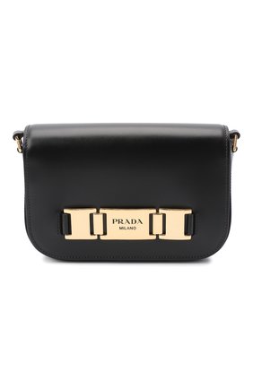 Женская сумка PRADA черного цвета по цене 130000 руб., арт. 1BD244-2AIX-F0002-OMO | Фото 1 Женская сумка PRADA черного цвета, арт. 1BD244-2AIX-F0002-OMO | Фото 1