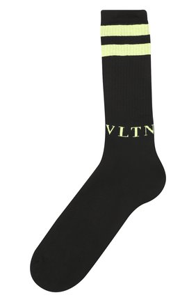 Мужские хлопковые носки VALENTINO черного цвета по цене 4765 руб., арт. UV3KI00L52M | Фото 1 Мужские хлопковые носки VALENTINO черного цвета, арт. UV3KI00L52M | Фото 1