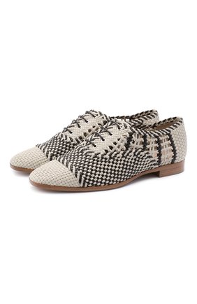 Женская кожаные оксфорды GIORGIO ARMANI бежевого цвета по цене 135000 руб., арт. X1C197/XM378 | Фото 1 Женская кожаные оксфорды GIORGIO ARMANI бежевого цвета, арт. X1C197/XM378 | Фото 1