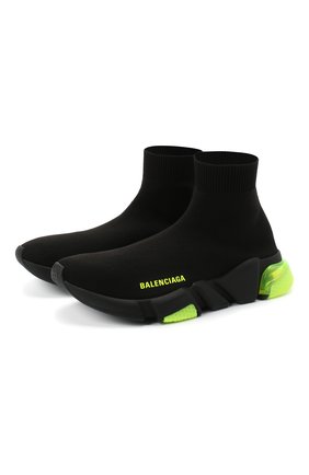 Женские текстильные кроссовки speed BALENCIAGA черного цвета по цене 65950 руб., арт. 607543/W05GJ | Фото 1 Женские текстильные кроссовки speed BALENCIAGA черного цвета, арт. 607543/W05GJ | Фото 1