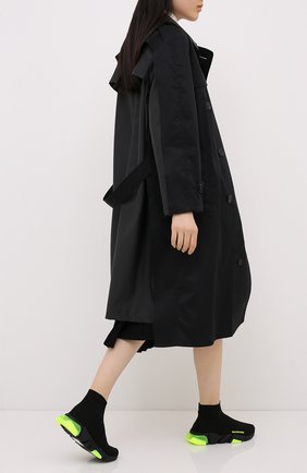 Женские текстильные кроссовки speed BALENCIAGA черного цвета по цене 65950 руб., арт. 607543/W05GJ | Фото 2 Женские текстильные кроссовки speed BALENCIAGA черного цвета, арт. 607543/W05GJ | Фото 2