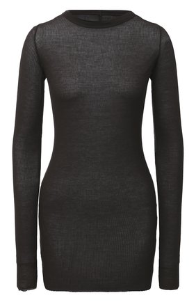Женская пуловер из вискозы и шелка RICK OWENS серого цвета по цене 25100 руб., арт. RP20F2202/RC | Фото 1 Женская пуловер из вискозы и шелка RICK OWENS серого цвета, арт. RP20F2202/RC | Фото 1