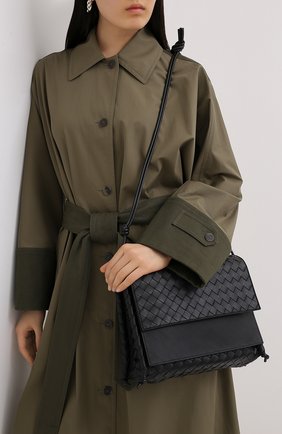 Женская сумка bv fold BOTTEGA VENETA черного цвета по цене 144000 руб., арт. 631464/VCPP1 | Фото 2 Женская сумка bv fold BOTTEGA VENETA черного цвета, арт. 631464/VCPP1 | Фото 2