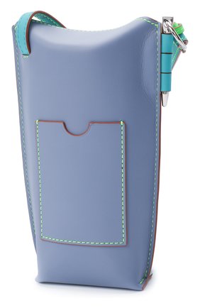 Женская сумка gate pocket loewe x paula's ibiza LOEWE голубого цвета по цене 54350 руб., арт. C650Z42X20 | Фото 3 Женская сумка gate pocket loewe x paula's ibiza LOEWE голубого цвета, арт. C650Z42X20 | Фото 3