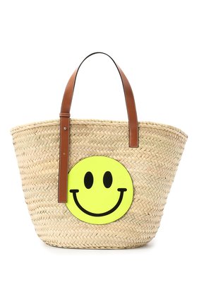 Женская сумка basket loewe x paula's ibiza LOEWE желтого цвета по цене 36650 руб., арт. A223S81X01 | Фото 1 Женская сумка basket loewe x paula's ibiza LOEWE желтого цвета, арт. A223S81X01 | Фото 1