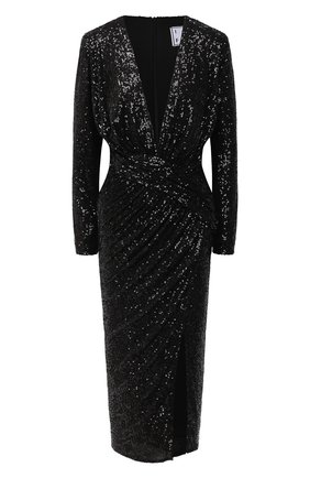 Женское платье с пайетками IN THE MOOD FOR LOVE черного цвета по цене 65550 руб., арт. DALIDA DRESS | Фото 1 Женское платье с пайетками IN THE MOOD FOR LOVE черного цвета, арт. DALIDA DRESS | Фото 1