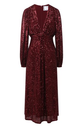 Женское платье с пайетками IN THE MOOD FOR LOVE бордового цвета по цене 61450 руб., арт. IRINA DRESS | Фото 1 Женское платье с пайетками IN THE MOOD FOR LOVE бордового цвета, арт. IRINA DRESS | Фото 1