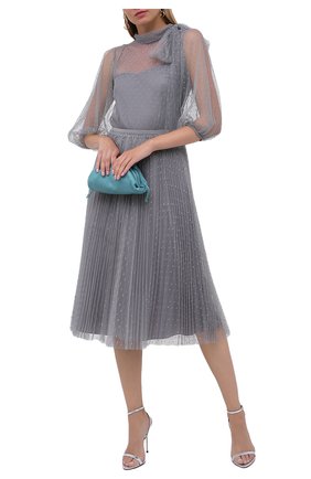 Женская юбка REDVALENTINO серого цвета по цене 55400 руб., арт. UR3RAC20/428 | Фото 2 Женская юбка REDVALENTINO серого цвета, арт. UR3RAC20/428 | Фото 2