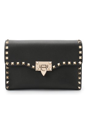 Женская сумка rockstud VALENTINO черного цвета по цене 86250 руб., арт. UW2B0181/B0L | Фото 1 Женская сумка rockstud VALENTINO черного цвета, арт. UW2B0181/B0L | Фото 1