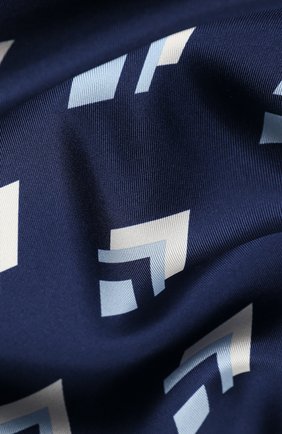 Женский шелковый платок valentino garavani VALENTINO синего цвета по цене 29750 руб., арт. UW2EI114/VMM | Фото 2 Женский шелковый платок valentino garavani VALENTINO синего цвета, арт. UW2EI114/VMM | Фото 2