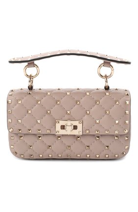 Женская сумка valentino garavani rockstud spike VALENTINO бежевого цвета по цене 124000 руб., арт. UW2B0123/NAP | Фото 1 Женская сумка valentino garavani rockstud spike VALENTINO бежевого цвета, арт. UW2B0123/NAP | Фото 1