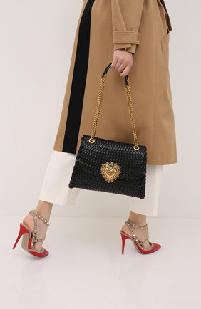 Женская сумка devotion DOLCE & GABBANA черного цвета по цене 247000 руб., арт. BB6728/AX813 | Фото 2 Женская сумка devotion DOLCE & GABBANA черного цвета, арт. BB6728/AX813 | Фото 2