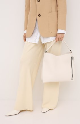Женская сумка alix medium TOM FORD белого цвета по цене 109500 руб., арт. L0810R-CD6 | Фото 2 Женская сумка alix medium TOM FORD белого цвета, арт. L0810R-CD6 | Фото 2