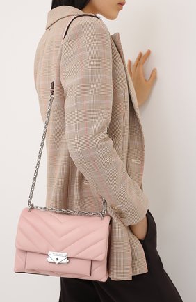 Женская сумка cece medium MICHAEL MICHAEL KORS розового цвета по цене 37700 руб., арт. 30T9S0EL8L | Фото 2 Женская сумка cece medium MICHAEL MICHAEL KORS розового цвета, арт. 30T9S0EL8L | Фото 2