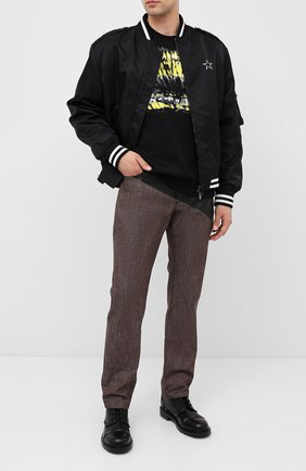 Мужские кожаные ботинки vltn ribbon VALENTINO черного цвета по цене 74000 руб., арт. UY2S0D14/KWS | Фото 2 Мужские кожаные ботинки vltn ribbon VALENTINO черного цвета, арт. UY2S0D14/KWS | Фото 2 (Подошва: Плоская; Материал внутренний: Натуральная кожа; Мужское Кросс-КТ: Ботинки-обувь)