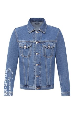 Мужская джинсовая куртка DIESEL темно-синего цвета по цене 18250 руб., арт. A01090/009DZ | Фото 1 Мужская джинсовая куртка DIESEL темно-синего цвета, арт. A01090/009DZ | Фото 1