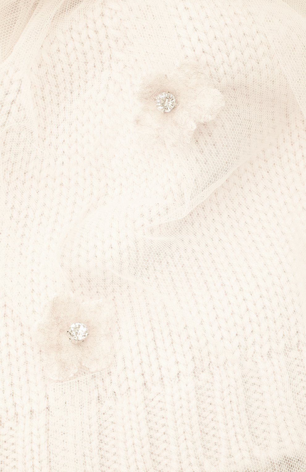 Детского шерстяная шапка с меховым помпоном CATYA белого цвета, арт. 024660/AD | Фото 3 (Материал: Текстиль, Шерсть; Региональные ограничения белый список (Axapta Mercury): RU)