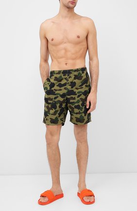Детского плавки-шорты BAPE зеленого цвета по цене 14900 руб., арт. 1G30153001 | Фото 2 Детского плавки-шорты BAPE зеленого цвета, арт. 1G30153001 | Фото 2