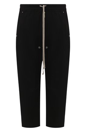 Мужской хлопковые брюки RICK OWENS черного цвета по цене 49200 руб., арт. RU20F3363/TE | Фото 1 Мужской хлопковые брюки RICK OWENS черного цвета, арт. RU20F3363/TE | Фото 1