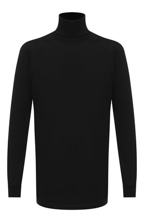 Мужской хлопковая водолазка RICK OWENS черного цвета по цене 39750 руб., арт. RU20F3286/BA | Фото 1 Мужской хлопковая водолазка RICK OWENS черного цвета, арт. RU20F3286/BA | Фото 1