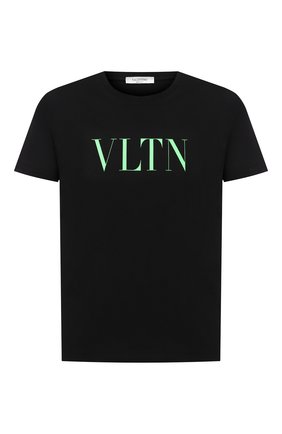 Мужская хлопковая футболка VALENTINO черного цвета по цене 30900 руб., арт. UV3MG10V3LE | Фото 1 Мужская хлопковая футболка VALENTINO черного цвета, арт. UV3MG10V3LE | Фото 1