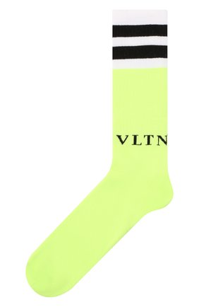 Мужские хлопковые носки VALENTINO желтого цвета по цене 6770 руб., арт. UV3KI00T6NG | Фото 1 Мужские хлопковые носки VALENTINO желтого цвета, арт. UV3KI00T6NG | Фото 1