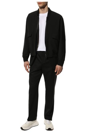 Мужские кожаные кроссовки BOTTEGA VENETA белого цвета по цене 53750 руб., арт. 565646/VT040 | Фото 2 Мужские кожаные кроссовки BOTTEGA VENETA белого цвета, арт. 565646/VT040 | Фото 2