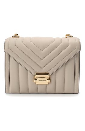 Женская сумка whitney large MICHAEL MICHAEL KORS бежевого цвета по цене 38400 руб., арт. 30F8GXIL3T | Фото 1 Женская сумка whitney large MICHAEL MICHAEL KORS бежевого цвета, арт. 30F8GXIL3T | Фото 1