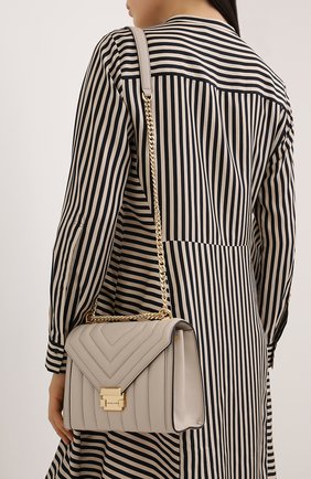 Женская сумка whitney large MICHAEL MICHAEL KORS бежевого цвета по цене 38400 руб., арт. 30F8GXIL3T | Фото 2 Женская сумка whitney large MICHAEL MICHAEL KORS бежевого цвета, арт. 30F8GXIL3T | Фото 2