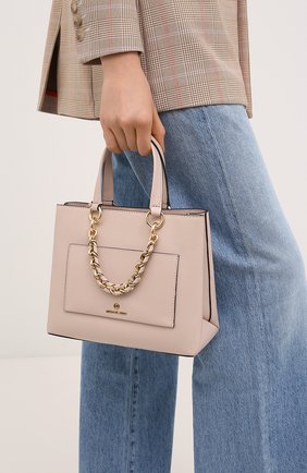 Женская сумка cece MICHAEL MICHAEL KORS светло-розового цвета по цене 31950 руб., арт. 30S0G0EM0L | Фото 2 Женская сумка cece MICHAEL MICHAEL KORS светло-розового цвета, арт. 30S0G0EM0L | Фото 2