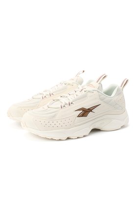 Женские текстильные кроссовки dmx series 2200 REEBOK бежевого цвета по цене 6800 руб., арт. EF7727 | Фото 1 Женские текстильные кроссовки dmx series 2200 REEBOK бежевого цвета, арт. EF7727 | Фото 1
