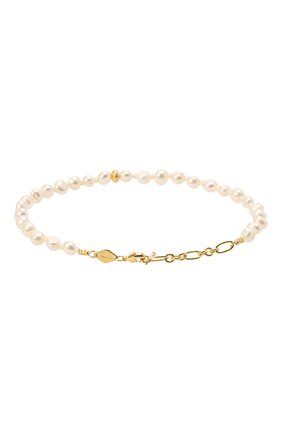 Женская браслет stellar pearly anklet ANNI LU белого цвета по цене 12100 руб., арт. 201-50-35 | Фото 2 Женская браслет stellar pearly anklet ANNI LU белого цвета, арт. 201-50-35 | Фото 2