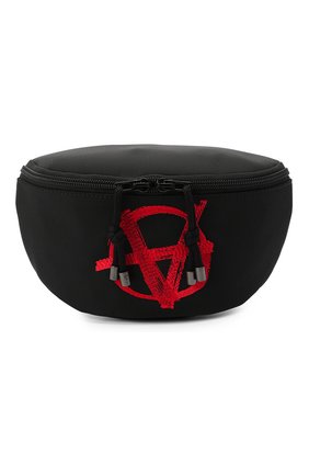 Мужская поясная сумка VETEMENTS черного цвета по цене 28550 руб., арт. UAH21BA260 1301/M | Фото 1 Мужская поясная сумка VETEMENTS черного цвета, арт. UAH21BA260 1301/M | Фото 1