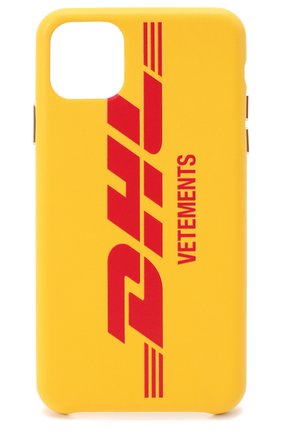 Мужской чехол для iphone 11 pro max VETEMENTS желтого цвета по цене 16600 руб., арт. UAH21AC284 1373/M/IPH0NE 11 PR0 MAX | Фото 1 Мужской чехол для iphone 11 pro max VETEMENTS желтого цвета, арт. UAH21AC284 1373/M/IPH0NE 11 PR0 MAX | Фото 1