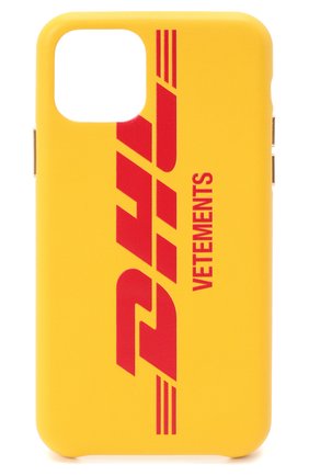 Мужской чехол для iphone 11 pro VETEMENTS желтого цвета по цене 16600 руб., арт. UAH21AC284 1373/M/IPH0NE 11 PR0 | Фото 1 Мужской чехол для iphone 11 pro VETEMENTS желтого цвета, арт. UAH21AC284 1373/M/IPH0NE 11 PR0 | Фото 1