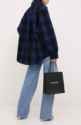 Женская шерстяная куртка VETEMENTS синего цвета по цене 112500 руб., арт. UAH21JA101 1213/W | Фото 2 Женская шерстяная куртка VETEMENTS синего цвета, арт. UAH21JA101 1213/W | Фото 2