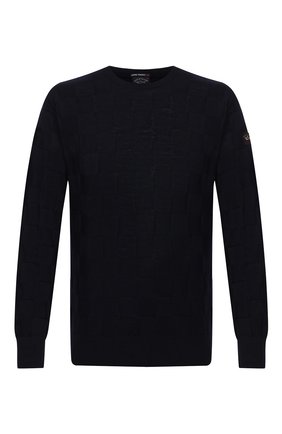 Мужской шерстяной джемпер PAUL&SHARK темно-синего цвета по цене 29500 руб., арт. I20P1097 | Фото 1 Мужской шерстяной джемпер PAUL&SHARK темно-синего цвета, арт. I20P1097 | Фото 1