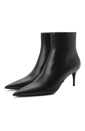 Женские кожаные ботильоны lexi SAINT LAURENT черного цвета по цене 71800 руб., арт. 620158/1N800 | Фото 1 Женские кожаные ботильоны lexi SAINT LAURENT черного цвета, арт. 620158/1N800 | Фото 1