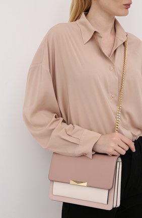 Женская сумка jade MICHAEL MICHAEL KORS розового цвета по цене 24250 руб., арт. 30S9GJ4L9T | Фото 2 Женская сумка jade MICHAEL MICHAEL KORS розового цвета, арт. 30S9GJ4L9T | Фото 2
