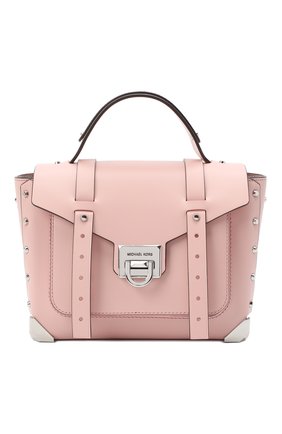Женская сумка manhattan medium MICHAEL MICHAEL KORS розового цвета по цене 36850 руб., арт. 30T9SNCS6L | Фото 1 Женская сумка manhattan medium MICHAEL MICHAEL KORS розового цвета, арт. 30T9SNCS6L | Фото 1